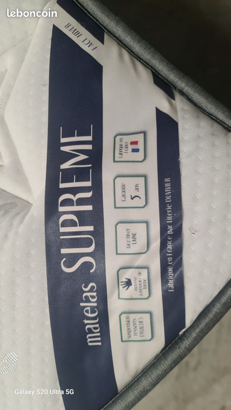 Sommier + Matelas (image 2)
