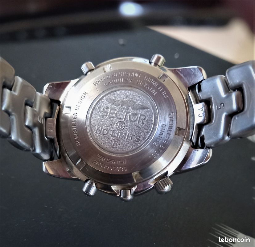 Chronographe Sector no limits 550 (image 4)