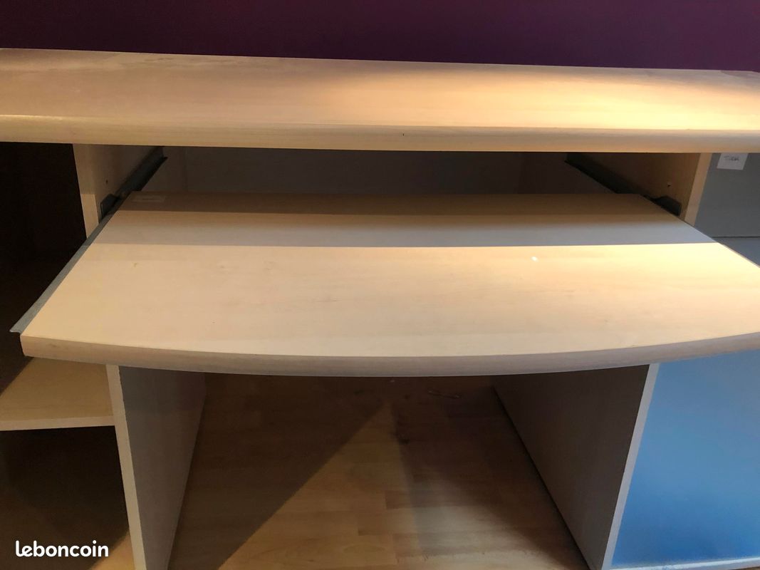 Bureau bois clair (image 2)