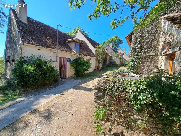 84.000 Euros - Authentique longère du 18e sur les hauteurs de l'Anglin - Parc de la Brenne - Indre