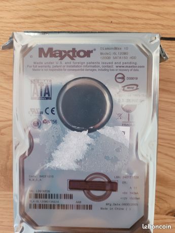 Maxtor 6B200M0 200GB SATA Hard Drive Code: BANC1B10 K,G,C,A 5187-5654
