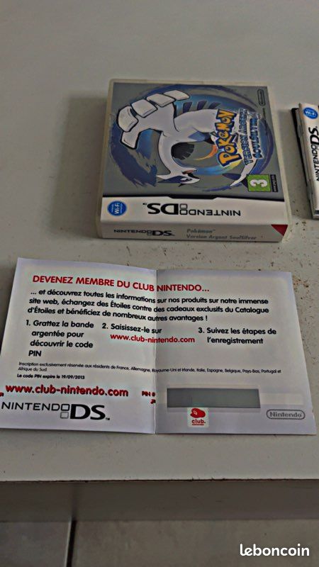 Pochette / Boîtier Pokémon Version Argent – Nintendo DS – Sans le jeu (image 4)