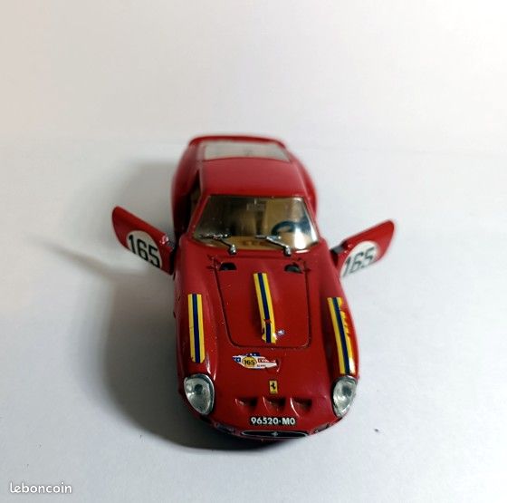 Voiture miniature 1/43 Ferrari 250 GTO Graham Hill 1963 marque So