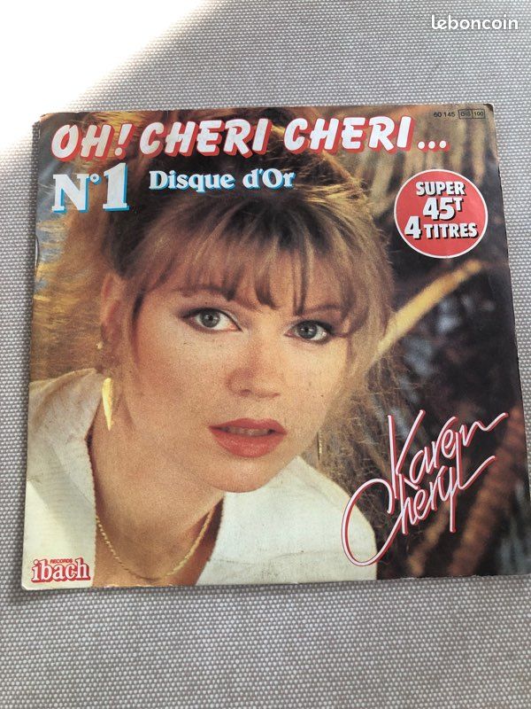 Vinyle « oh Chéri chéri » Karen cheryl (image 1)
