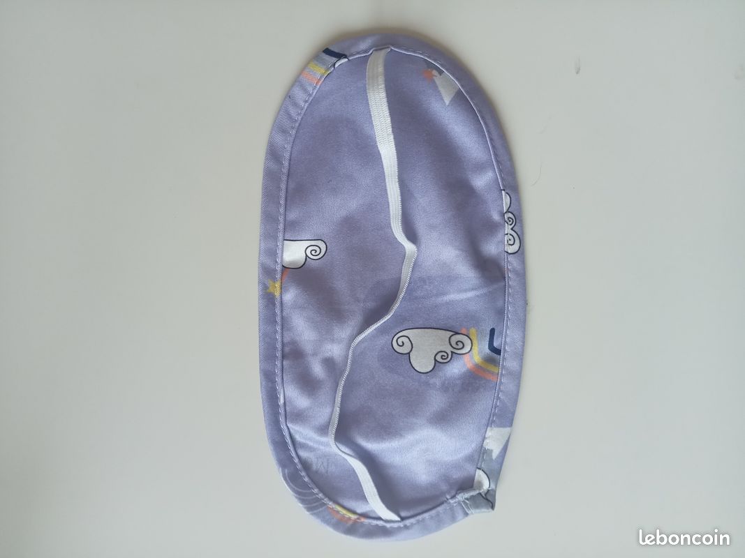 Masque de nuit pour les yeux neuf violet (image 2)