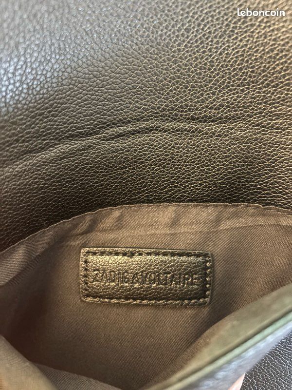 Sac à main Zadig & voltaire modèle rock noir (image 8)
