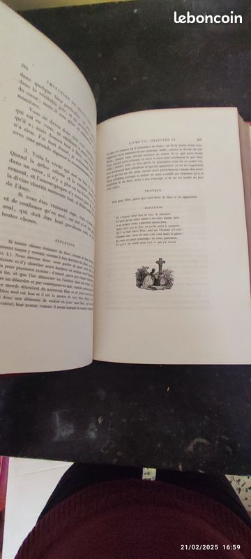 Abbe l. Bautain l imitation de jesus christ1857 (image 11)