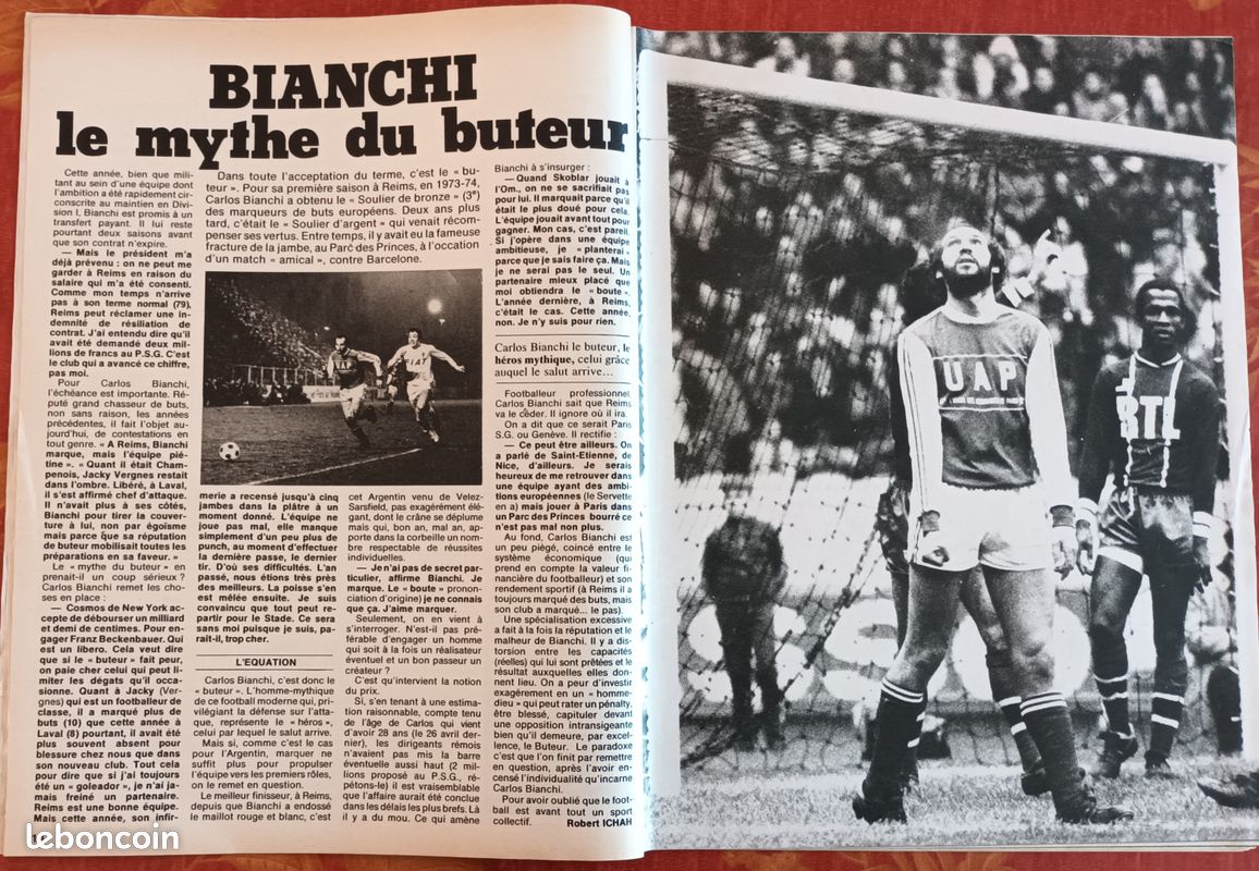 1965 MIROIR DU football n°63 ANDERLECHT MILAN AC SEDAN