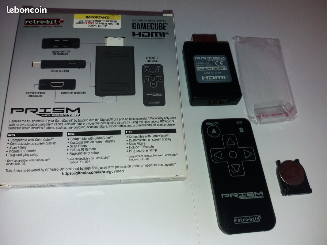 Retro-Bit Prism HDMI Adapter Gamecube (image 3)