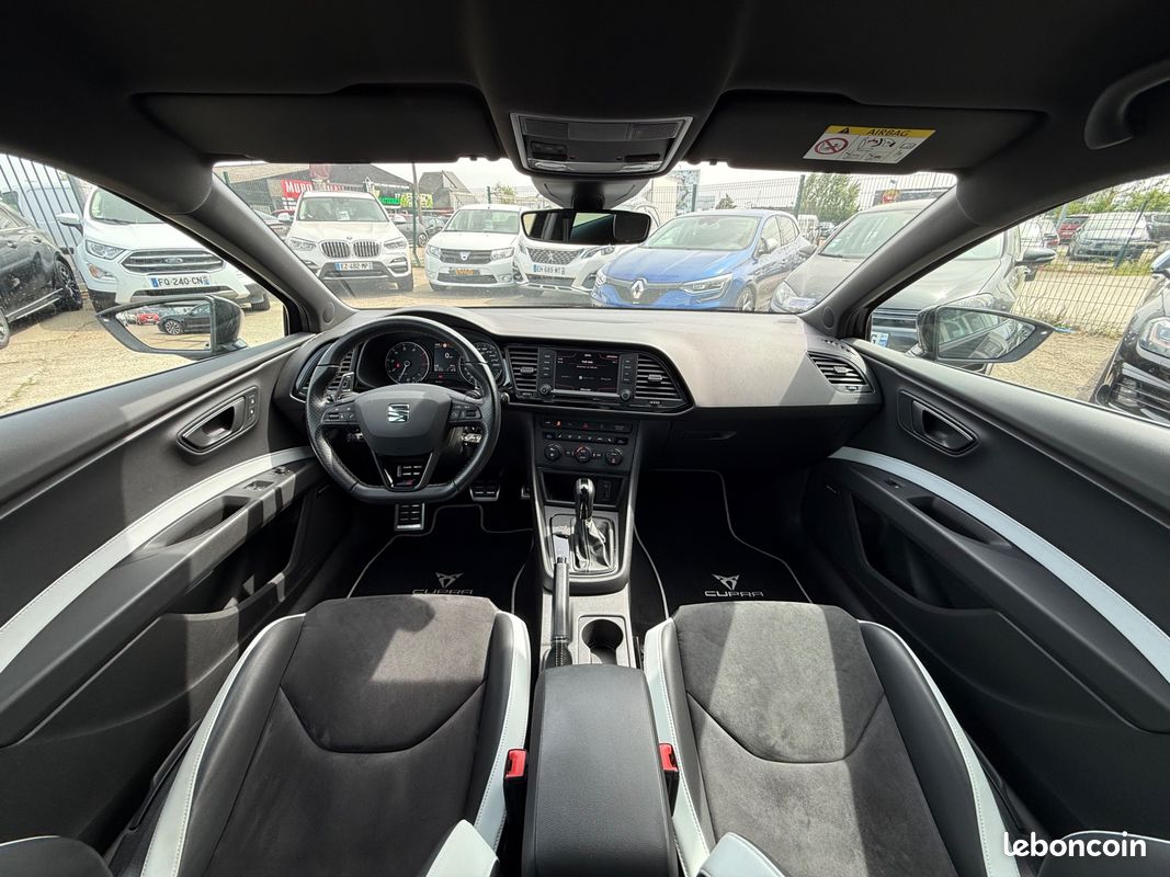 SEAT Leon SC 2.0 TSI 290 CH CUPRA BVA - CARPLAY/ANDROID AUTO - REGULATEUR ADAPTATIF - SIEGES AV CHAUFFANTS - (image 16)