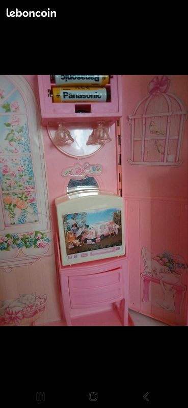 Barbie Travel Case A Pink Dream on Wheels Pop-up House Playhouse Foldable Playhouse Suitcase House Mattel 90s Vintage