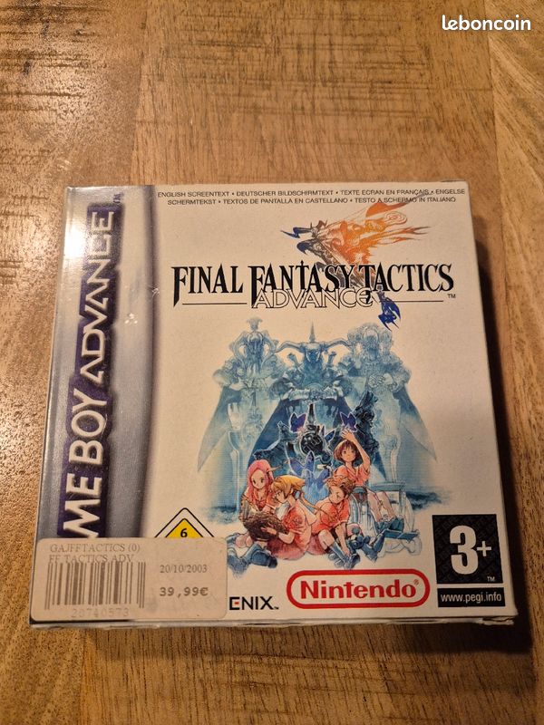 Final Fantasy IV Advance Sur Game Boy Advance – Neuf Sous Blister – Version PAL