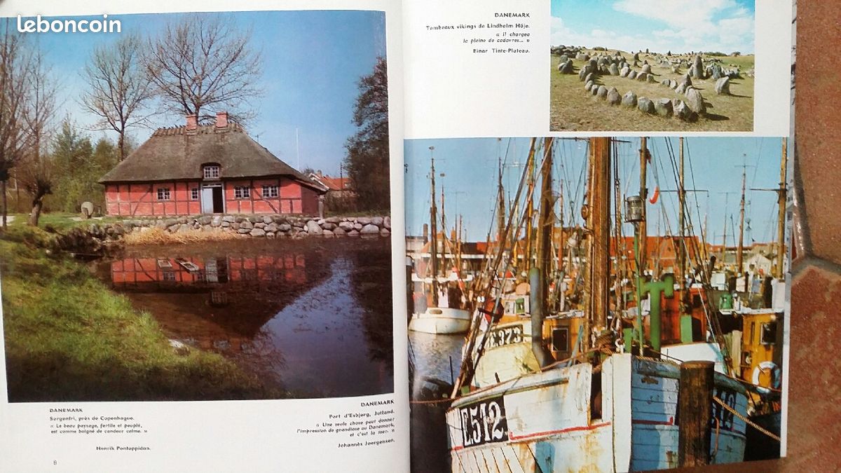 ( la scandinavie ) édition = larousse = année = 1972 ( prix 11 eur le livre ) collection monde et v (image 3)