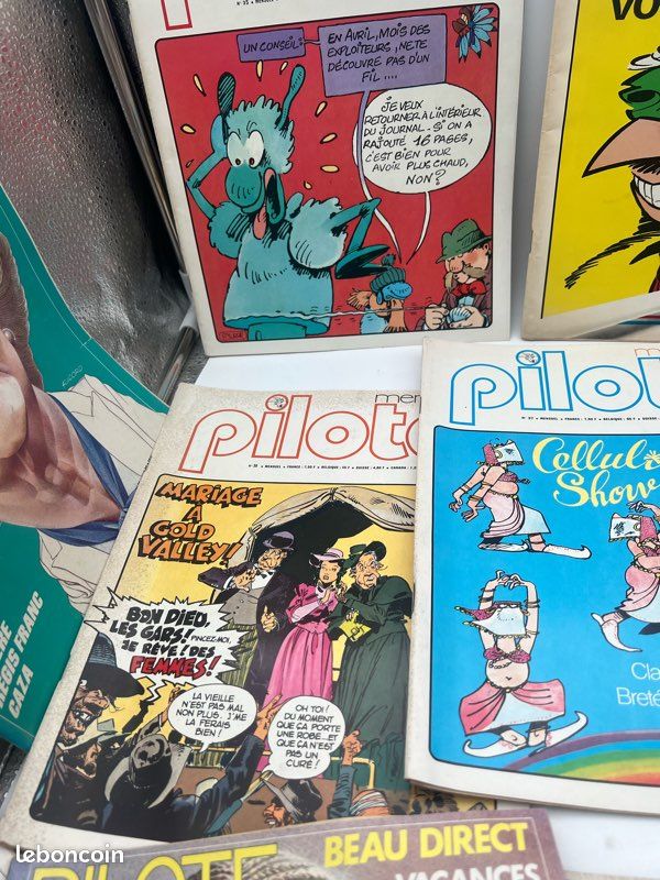 Lot de 13 anciens magazines - Pilote (image 11)