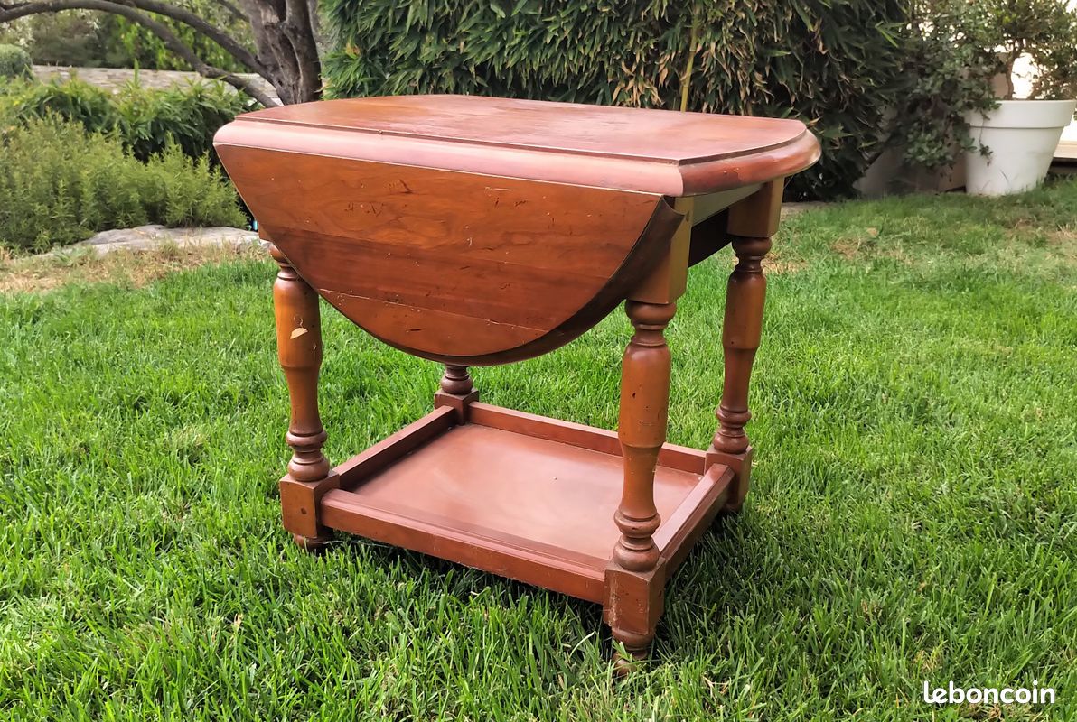 Table basse en merisier massif (image 3)