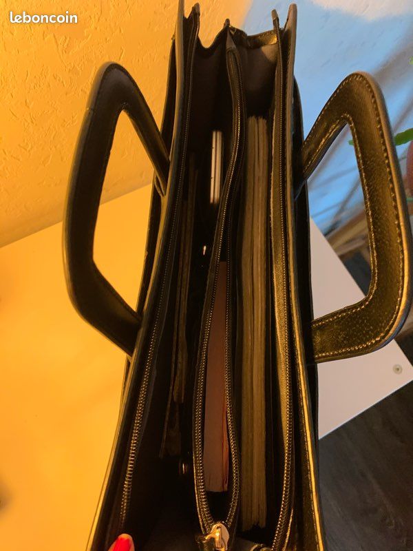 Sacoche cuir ,fournitures bureau (image 5)