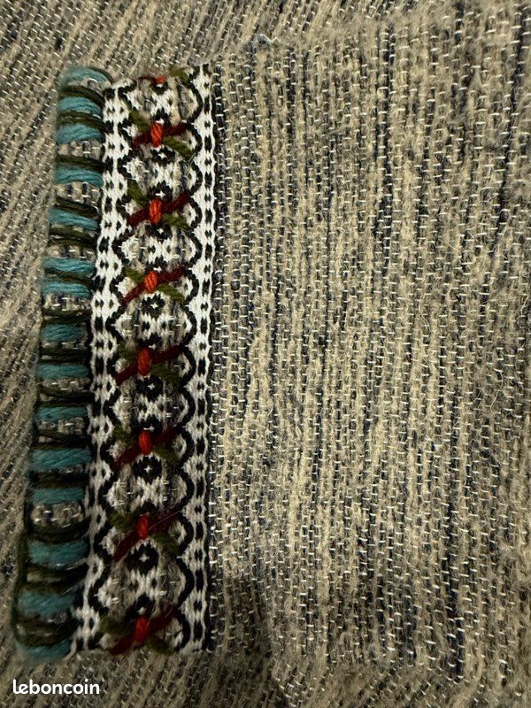 Cape Haute Couture en Laine unisexe – Pièce Unique Handmade (image 9)