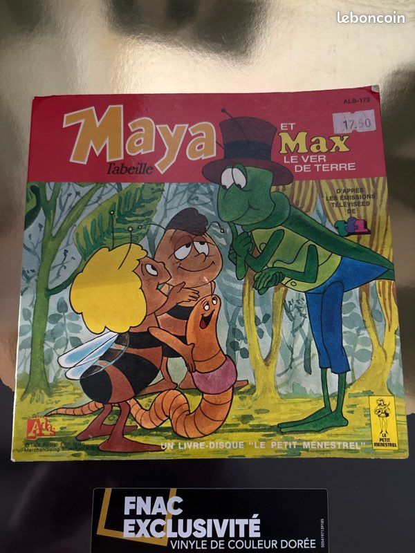 Livre disque « Maya l’abeille et Max le ver de terre » (image 1)