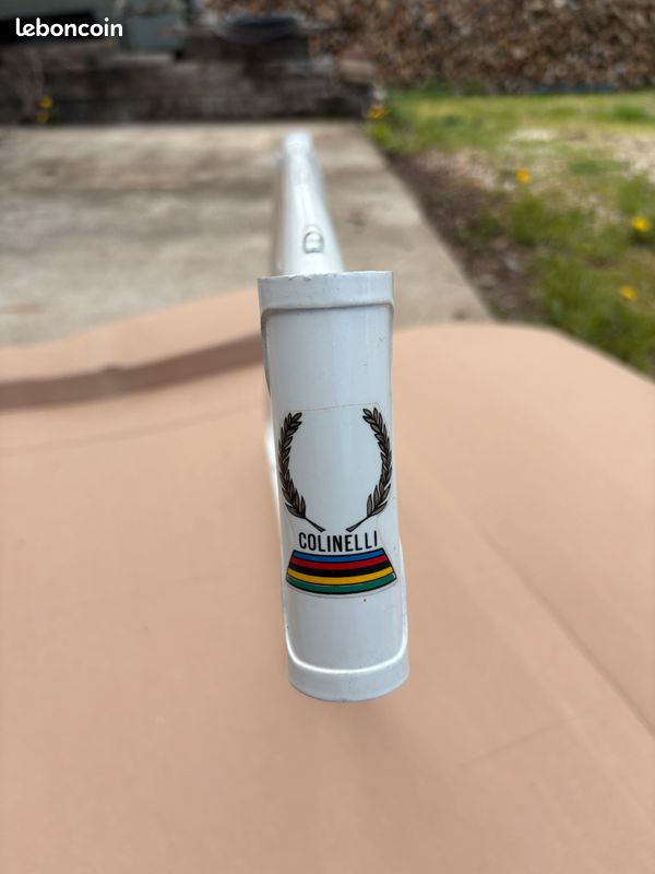 Cadre Vélo Colnelli - Acier - 54cm - Blanc - Cyclotourisme - Occasion