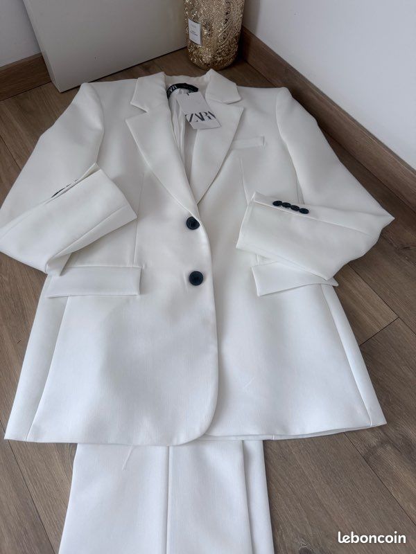 Tailleur Zara Pantalon Smoking Femme Zara Ensemble Blazer Pantalon