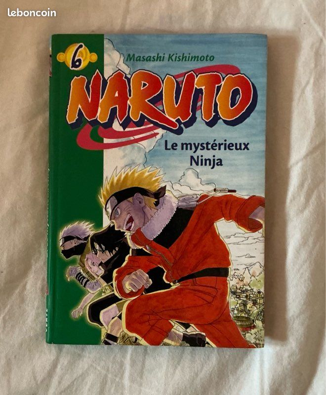 Naruto 6ème numéro « le mystérieux Ninja » (image 1)