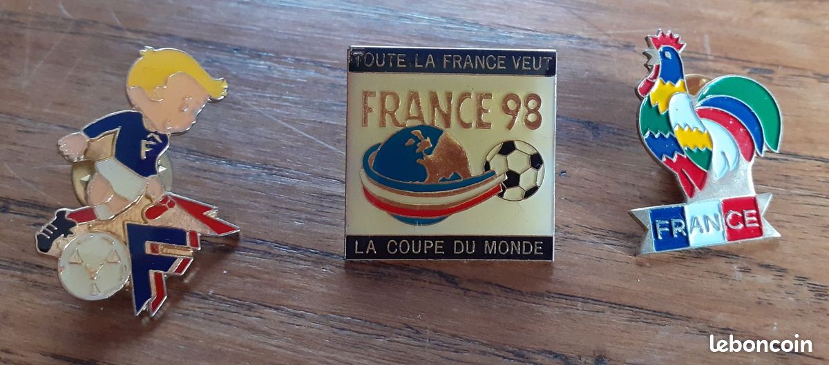 Fanion France 98 Stade Lescure, édition Rare, Neuf Sous Emballage D'origine