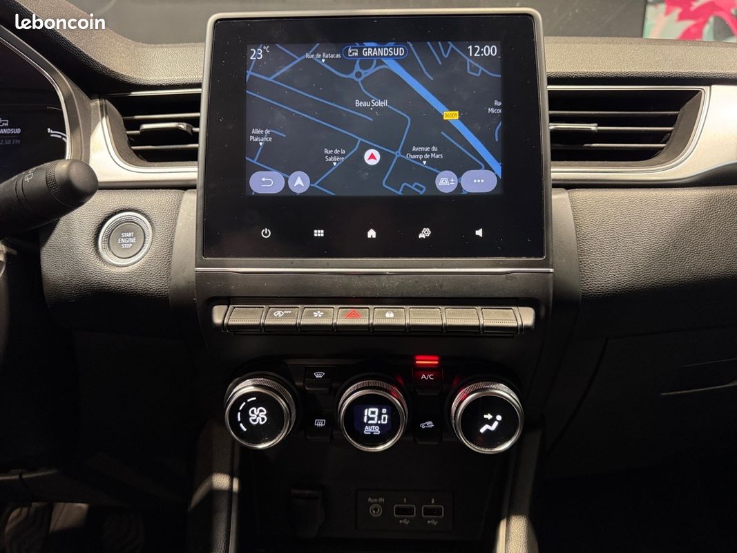 RENAULT CAPTUR MILD HYBRID 140 TECHNO 140Ch Garantie 12 mois Keyless CarPlay Caméra (image 18)