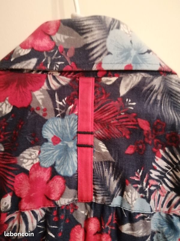 Chemisier fleuri, femme, taille 44 (image 6)