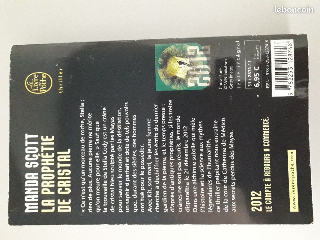 Livre La prophétie de cristal (image 3)