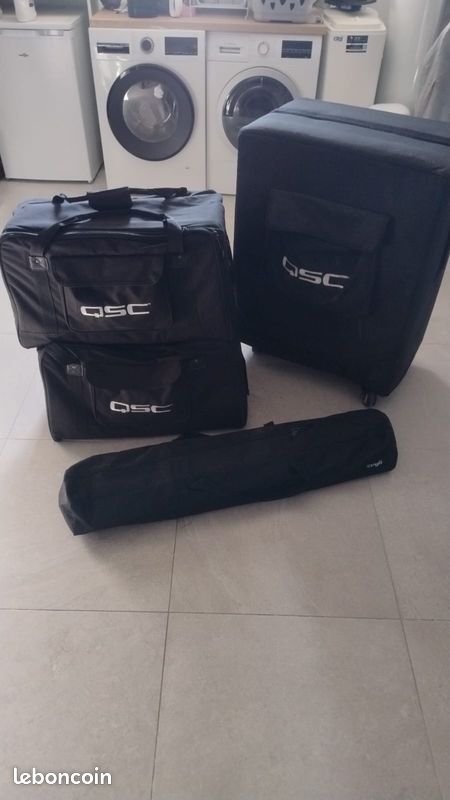 Système sono QSC K12 + KS212C – Très bon état (image 2)
