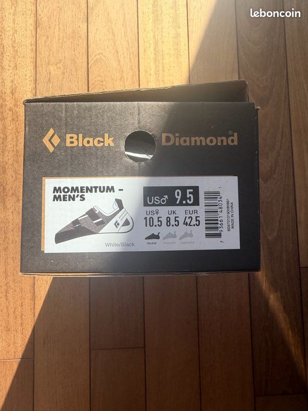 Chaussons escalade black diamond momentum 42,5 (image 4)