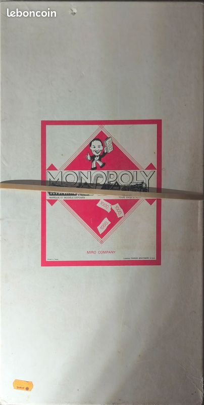 Monopoly ancien 1936 - Miro Company - Label Emmaüs