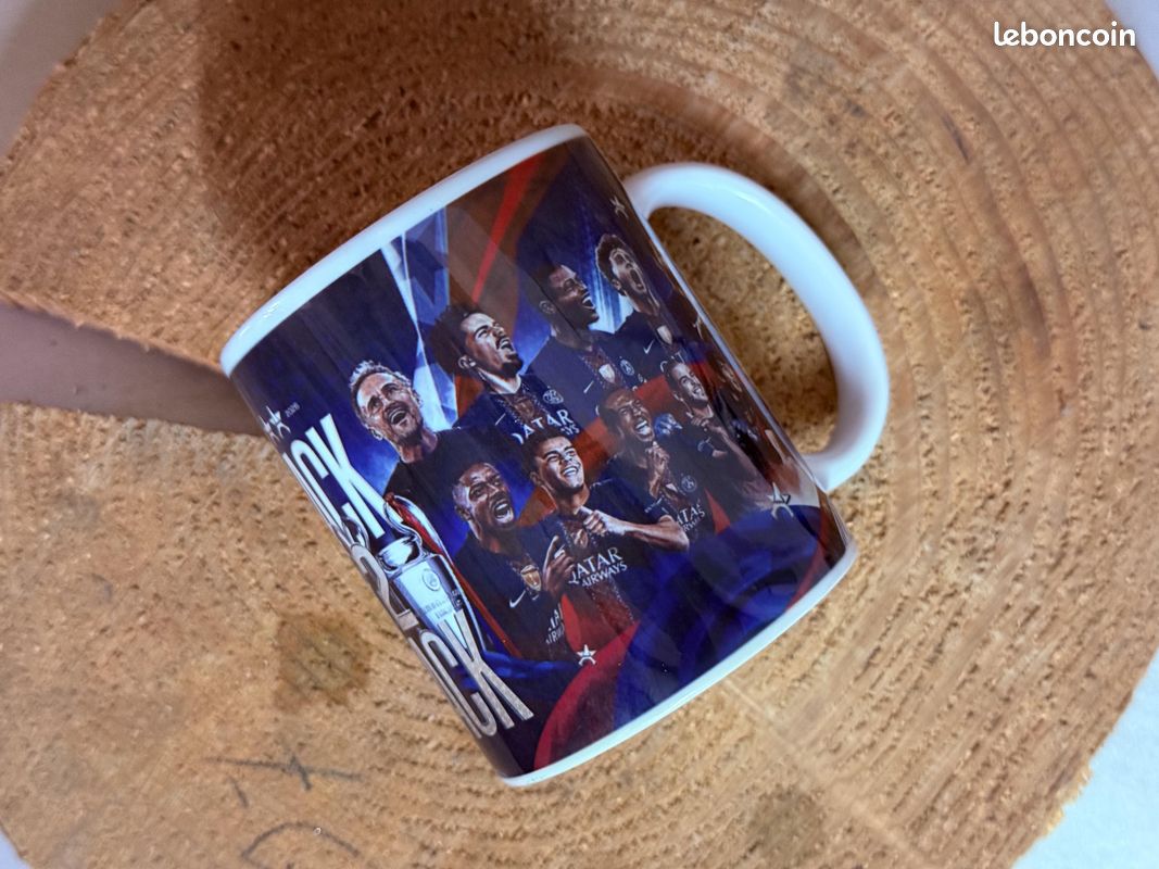 Mug Back 2 Back Ligue des champions 2026 - Effectif PSG 2026 (image 6)