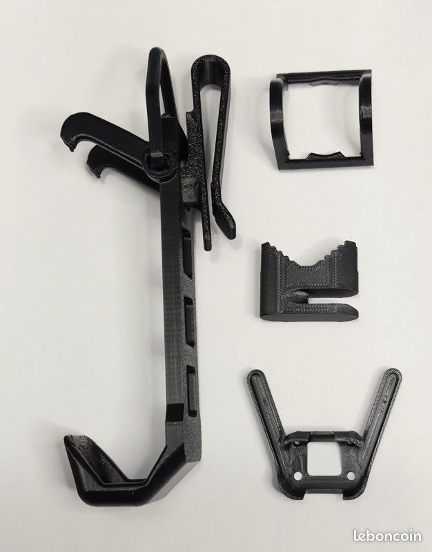 JaneYi Kit Protection 2-en-1 Anti-Collision Pour Drone DJI Neo - Gris
