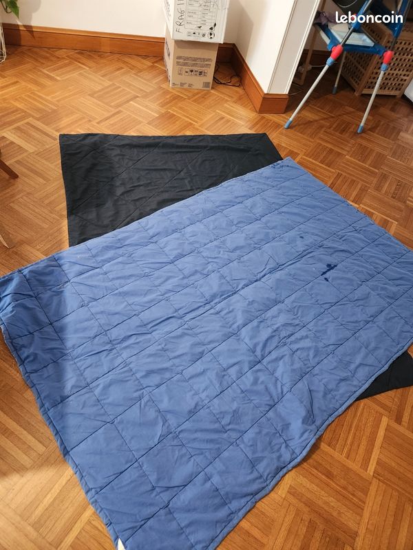 Lot de 2 couvertures légères (image 1)
