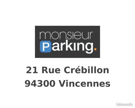 Parking/box Vincennes