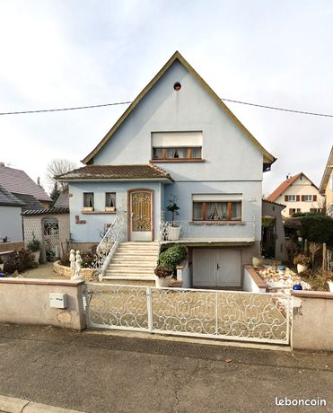 Maison 6 pièces de 154 m² dans un quartier calme à Huttenheim