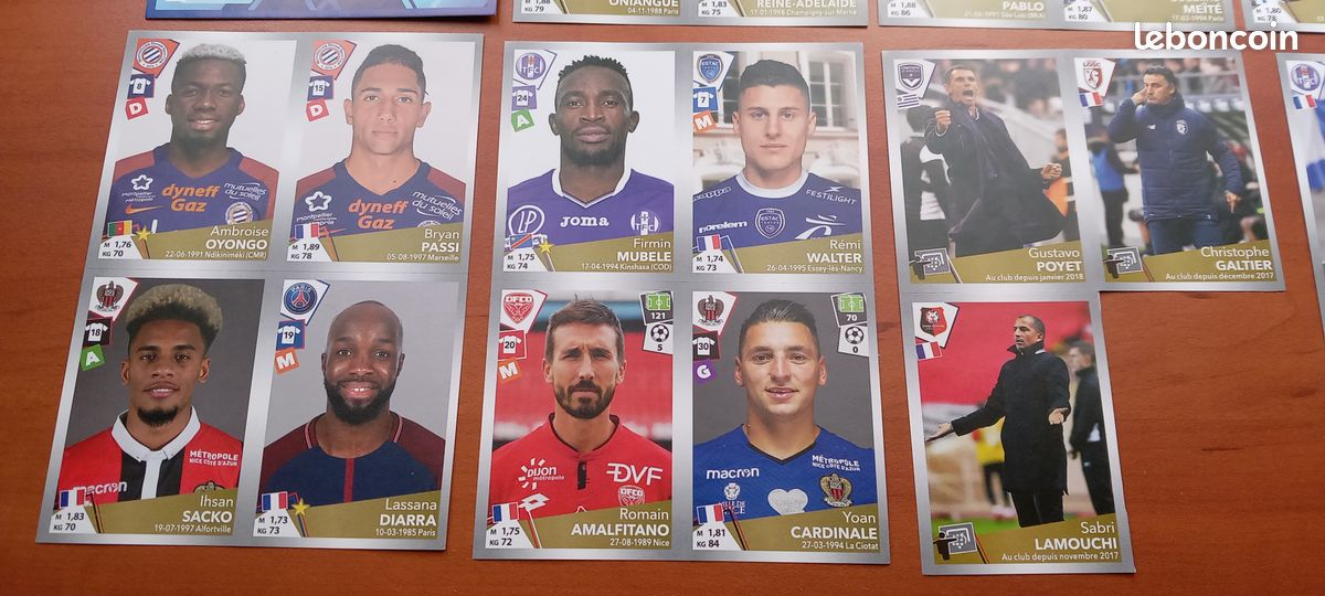 Panini set de transfer Mercanto Foot 2020/2021