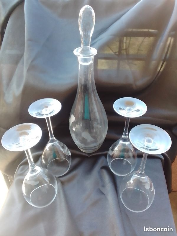 Carafe et verres (image 1)