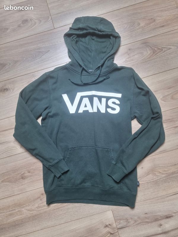 Pull a capuche vans vert Vêtements