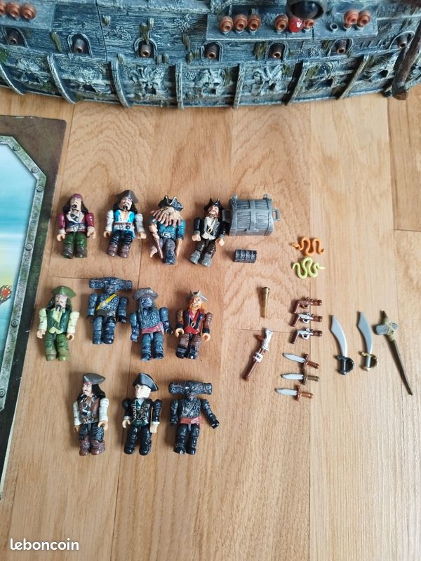 Mega Bloks Pirates Des Caraïbes - Le Hollandais Volant (Flying Dutchman) - Occasion