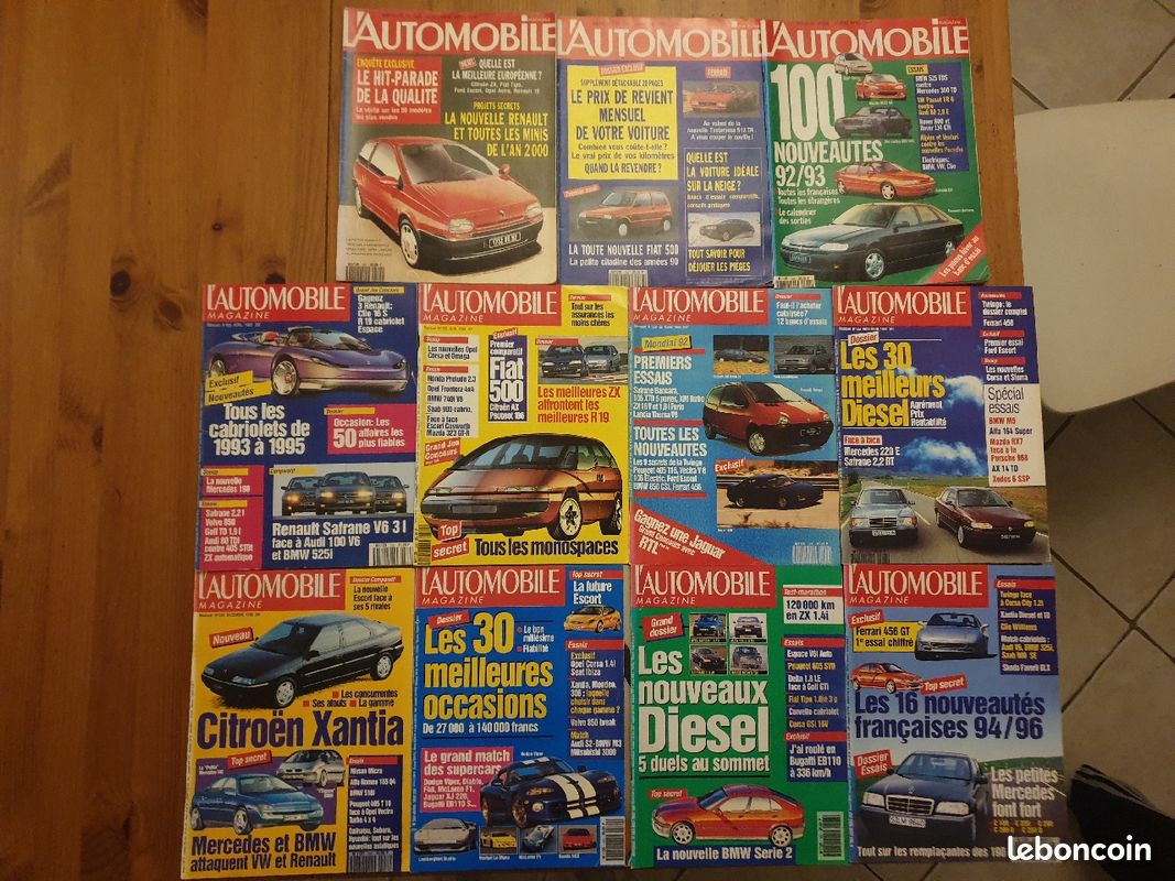 Lot de 11 magazines auto (image 1)