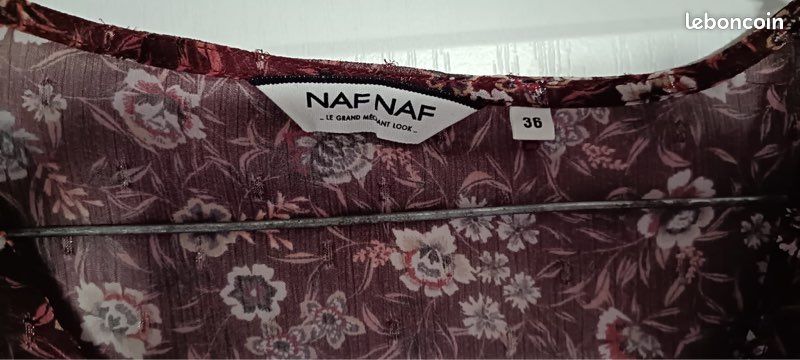 Blouse en voile NAF NAF (image 2)