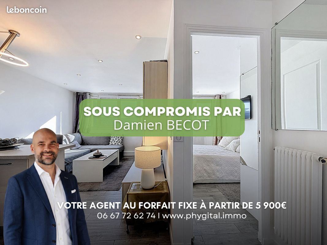 Appartement 2 pièces 38 m² · à Cannes · 38 m² · 160 000 €