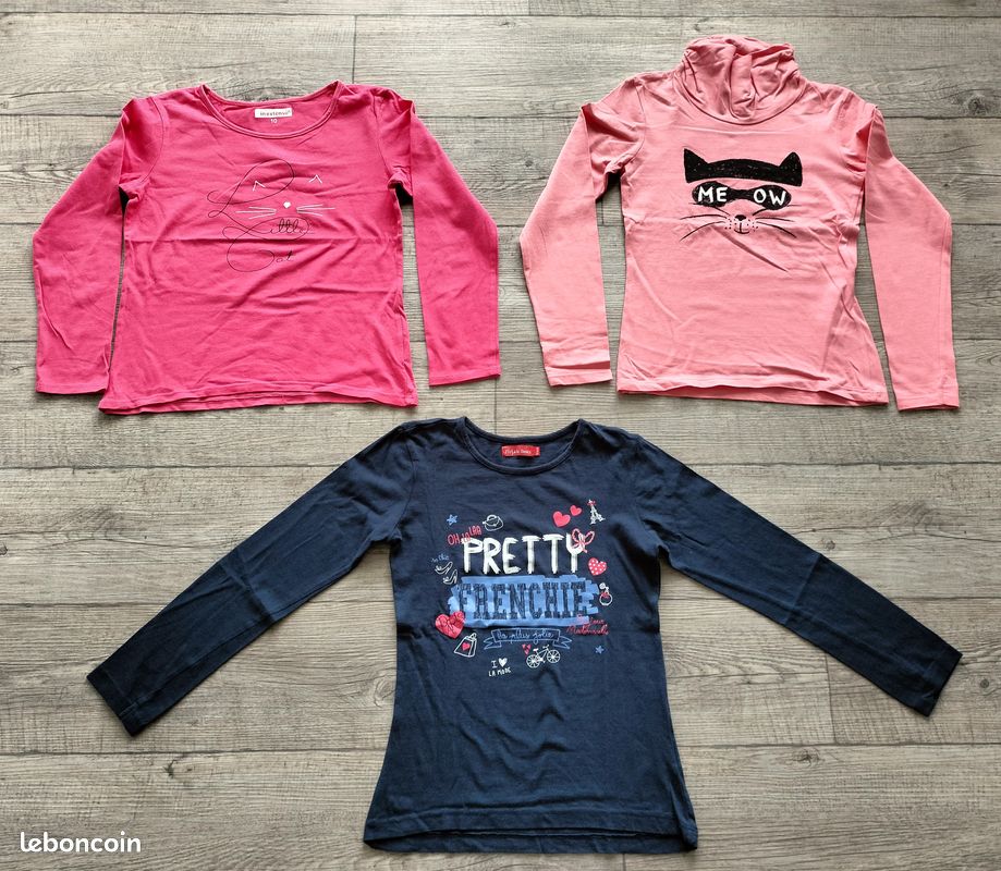 T-SHIRT Fille Taille 10 ans (image 2)