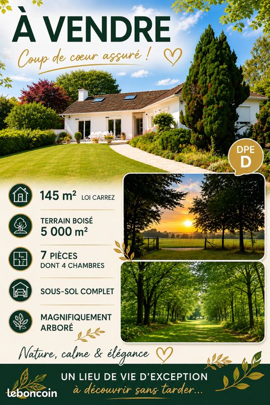 Maison 7 pièces 145 m² · à Beaumetz-lès-Loges · 145 m² · 349 900 €