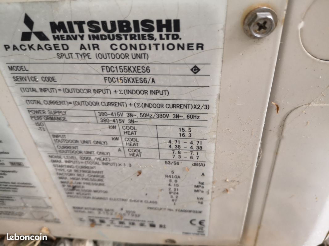 PAC Mitsubishi et 5 splits pour pieces (image 3)