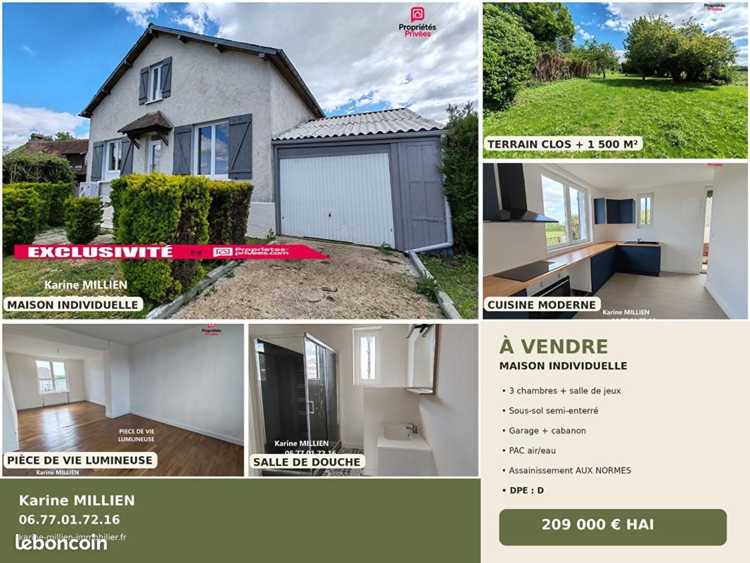 Maison 5 pièces 107 m² · à Acon · 107 m² · 209 000 €
