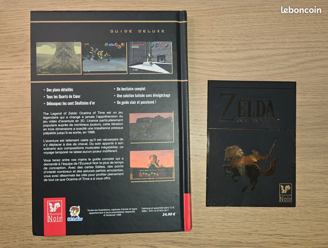 Guide The Legend Of Zelda: Oracle Of Seasons – L'Écureuil Noir (bon état, édition Rare)