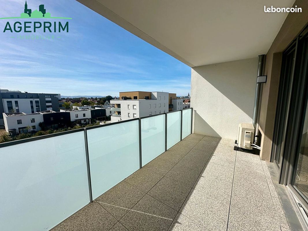 Appartement 3 pièces 60 m² · à Lingolsheim · 60 m² · 895 €/mois
